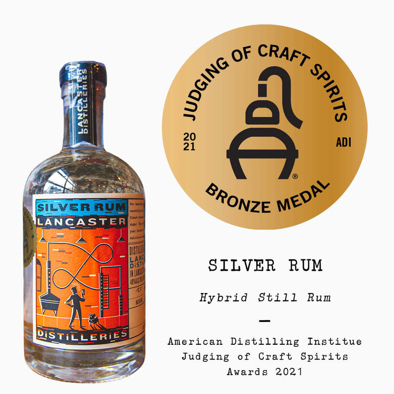 Silver Rum awarded Bronze 2021 ADI Craft Spirits Award