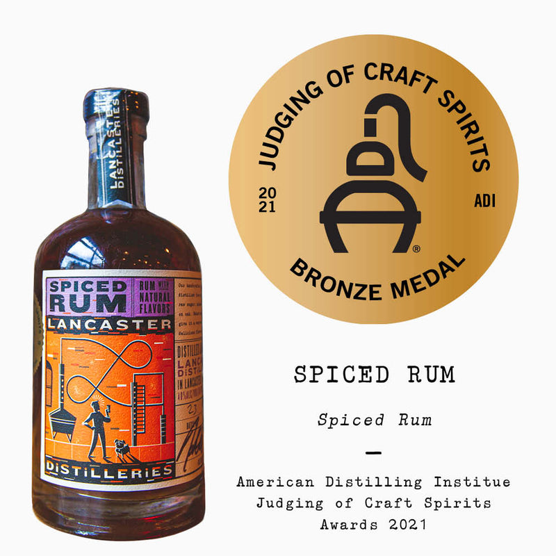 Spiced Rum awarded Bronze 2021 ADI Craft Spirits Award