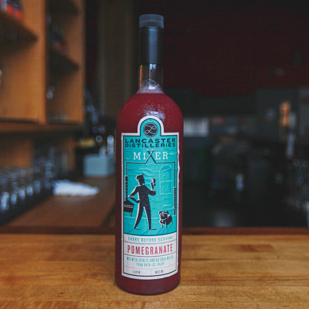 Pomegranate Mint Lime Mixer Lancaster Distilleries